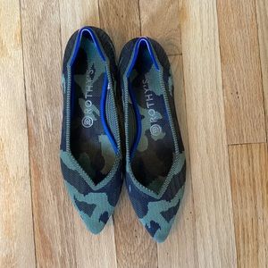 Camouflage Rothy’s size 9.5 but feels like an 8.5